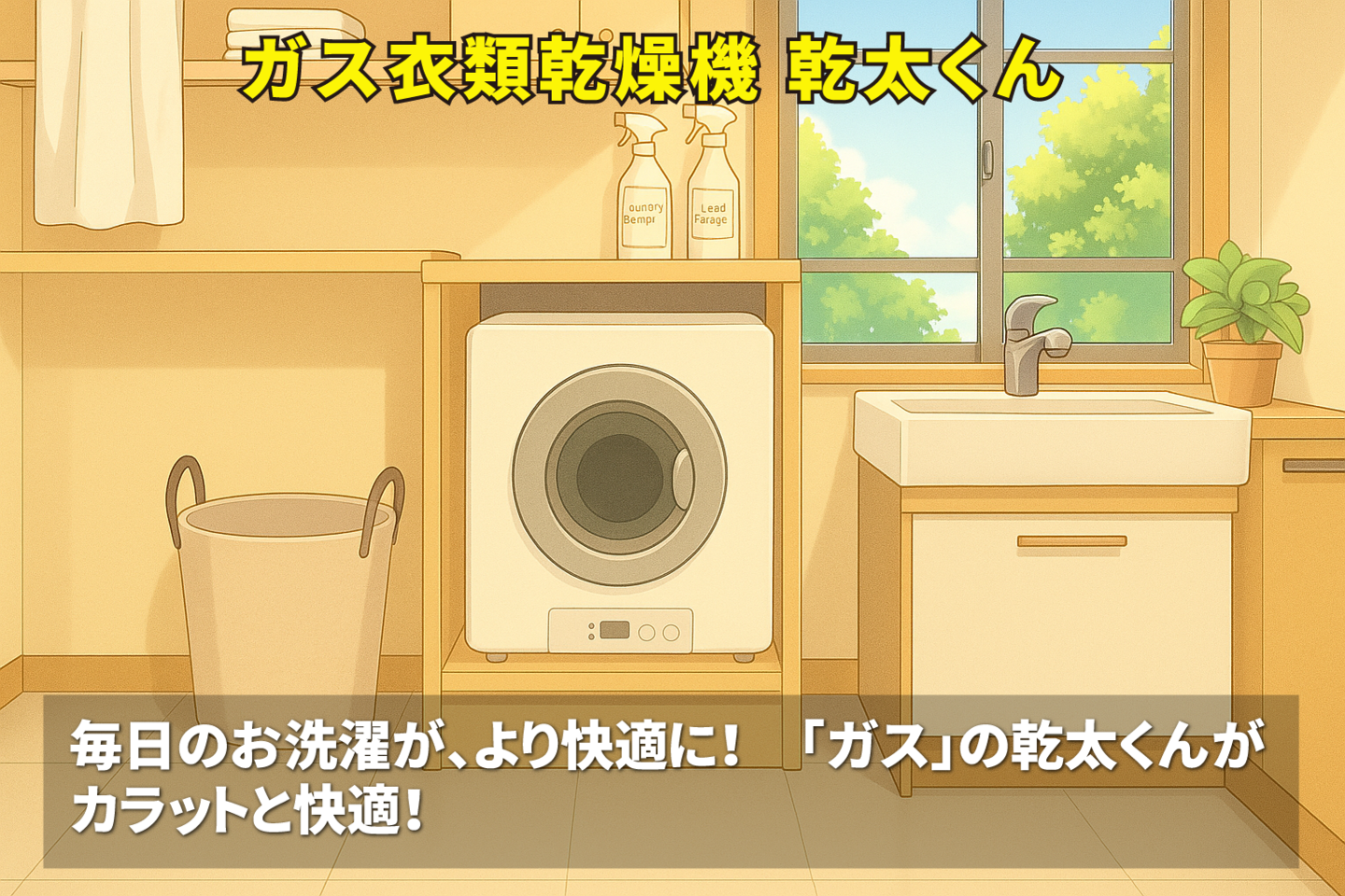 ガス乾燥機・乾太くん